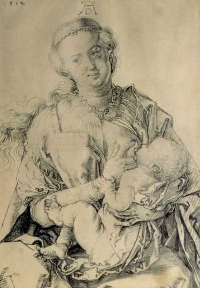 Virgin Mary suckling the Christ Child, 1512 by Albrecht Dürer